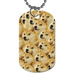 Doge meme Doggo Kekistan Funny Pattern Dog Tag (One Side) Front