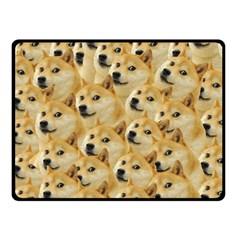 Doge Meme Doggo Kekistan Funny Pattern Fleece Blanket (small) by snek