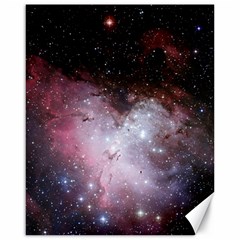 Eagle Nebula Wine Pink And Purple Pastel Stars Astronomy Canvas 16  X 20  by genx