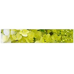 Elegant Chartreuse Green Limelight Hydrangea Macro Large Flano Scarf  by myrubiogarden