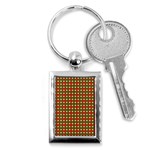 Lumberjack Plaid Buffalo Plaid Key Chains (Rectangle)  Front