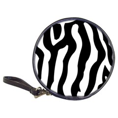 Zebra Horse Pattern Black And White Classic 20-cd Wallets by picsaspassion