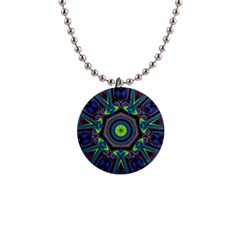 Abstract Art Background 1  Button Necklace by Wegoenart