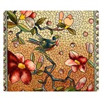 Flower Cubism Mosaic Vintage Double Sided Flano Blanket (Small)  50 x40  Blanket Back