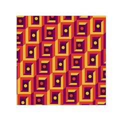 Vintage Abstract Background Small Satin Scarf (square) by Wegoenart