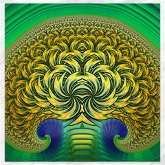 Fractal Tree Abstract Fractal Art Canvas 12  X 12  by Wegoenart