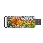 Color Colors Network Networks Portable USB Flash (Two Sides) Front