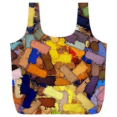 Texture Painting Plot Graffiti Full Print Recycle Bag (xl) by Pakrebo