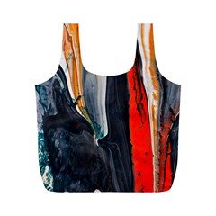 Art Modern Painting Background Full Print Recycle Bag (m) by Pakrebo