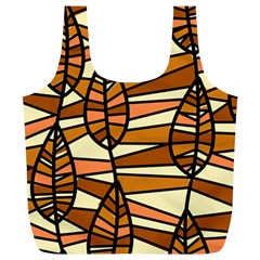 Autumn Leaf Mosaic Seamless Full Print Recycle Bag (xl) by Pakrebo