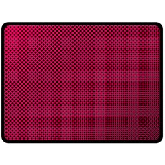 Red Black Pattern Background Double Sided Fleece Blanket (large)  by Mariart
