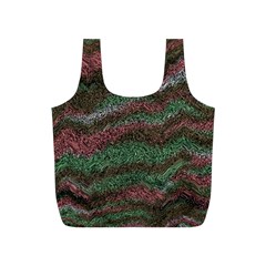 Pattern Structure Background Lines Full Print Recycle Bag (s) by Pakrebo