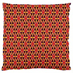 Ml 5-9 Large Flano Cushion Case (one Side) by ArtworkByPatrick