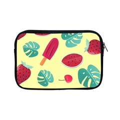 Watermelon Leaves Strawberry Apple Ipad Mini Zipper Cases by Pakrebo