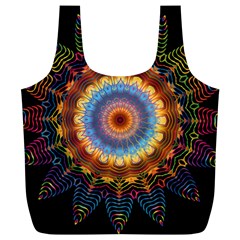 Colorful Prismatic Chromatic Full Print Recycle Bag (xl) by Pakrebo
