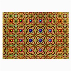 Background Image Tile Pattern Large Glasses Cloth (2-side) by Pakrebo