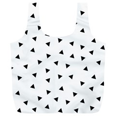 Geometric Pattern Full Print Recycle Bag (xl) by Valentinaart