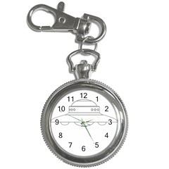 Alien Space Ufo Extraterrestrial Key Chain Watches by Wegoenart