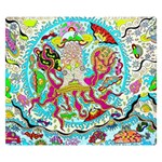 Supersonic Octopus Double Sided Flano Blanket (Small)  50 x40  Blanket Front