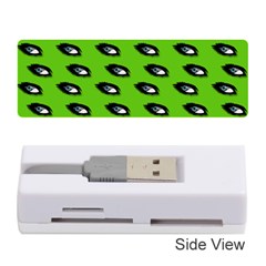 Eyes Green Memory Card Reader (stick) by snowwhitegirl