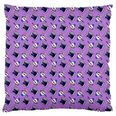 Kawaii Grape Rootbeer Standard Flano Cushion Case (one Side) by snowwhitegirl