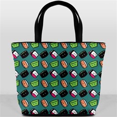 That Is How I Roll - Turquoise Bucket Bag by WensdaiAmbrose