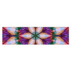 Seamless Abstract Colorful Tile Satin Scarf (oblong) by Pakrebo