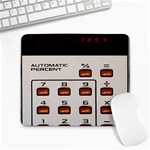 Vintage Calculator Large Mousepads Front
