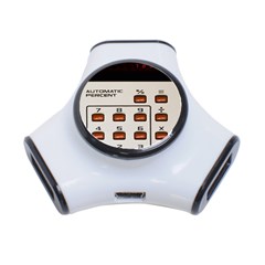 Vintage Calculator 3-port Usb Hub by Sudhe