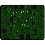 Board Conductors Circuits Double Sided Fleece Blanket (Medium)  58.8 x47.4  Blanket Front