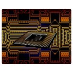 Processor Cpu Board Circuits Double Sided Flano Blanket (Medium)  60 x50  Blanket Back