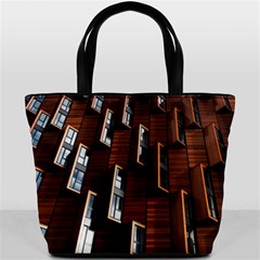 Abstract Architecture Building Business Bucket Bag by Sudhe