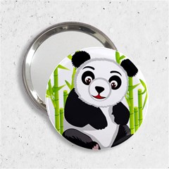Giant Panda Bear 2 25  Handbag Mirrors by Sudhe