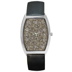 Cyber Punk Pattern Design Barrel Style Metal Watch by dflcprintsclothing