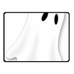 Ghost Boo Halloween Spooky Haunted Double Sided Fleece Blanket (Small)  45 x34  Blanket Front