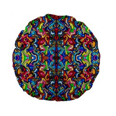 Ml 136 Standard 15  Premium Flano Round Cushions by ArtworkByPatrick