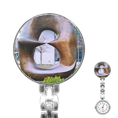 Henry Moore Stainless Steel Nurses Watch by Riverwoman