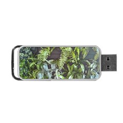 Living Wall Portable Usb Flash (one Side) by Riverwoman
