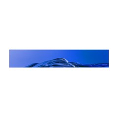 Wave Macro Water Surface Flano Scarf (mini) by Pakrebo