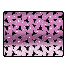 Deer Dots Ombre Double Sided Fleece Blanket (small)  by snowwhitegirl