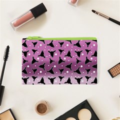 Deer Dots Ombre Cosmetic Bag (xs) by snowwhitegirl