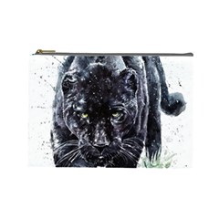 Panther Cosmetic Bag (large) by kot737