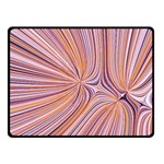Electric Field Art XXIV Double Sided Fleece Blanket (Small)  45 x34  Blanket Back