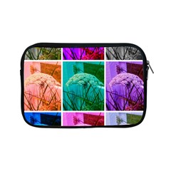 Color Block Queen Annes Lace Collage Apple Ipad Mini Zipper Cases by okhismakingart