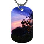 Sunflower Sunset II Dog Tag (Two Sides) Front