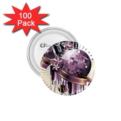 Nightclub Disco Ball Dj Dance Speaker 1 75  Buttons (100 Pack)  by Sudhe