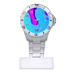 Liquid Abstract Modern Design Plastic Nurses Watch by Pakrebo
