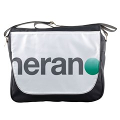 Theranos Logo Messenger Bag by milliahood