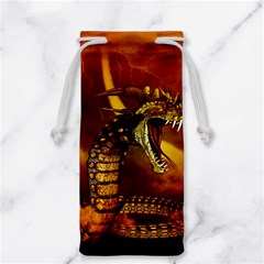 Awesome Dinosaur, Konda In The Night Jewelry Bag by FantasyWorld7