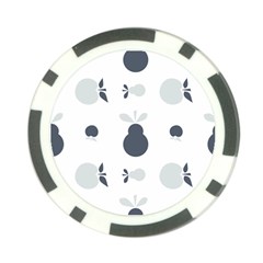 Apples Pears Continuous Poker Chip Card Guard (10 Pack) by HermanTelo